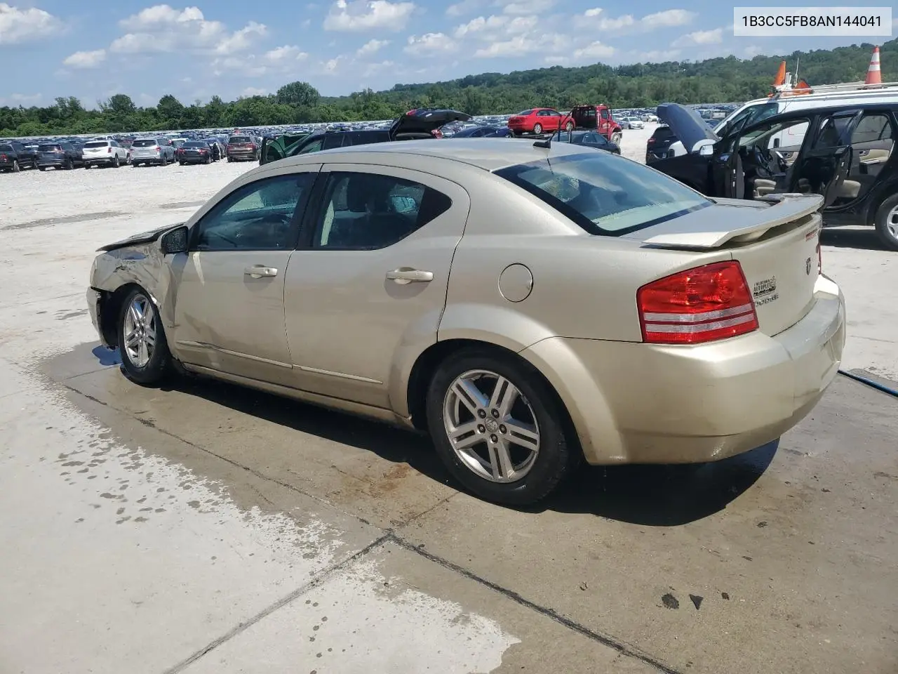 2010 Dodge Avenger R/T VIN: 1B3CC5FB8AN144041 Lot: 63143465
