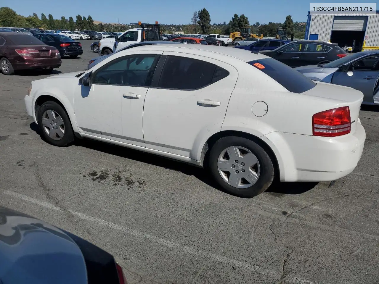 2010 Dodge Avenger Sxt VIN: 1B3CC4FB6AN211715 Lot: 63231485