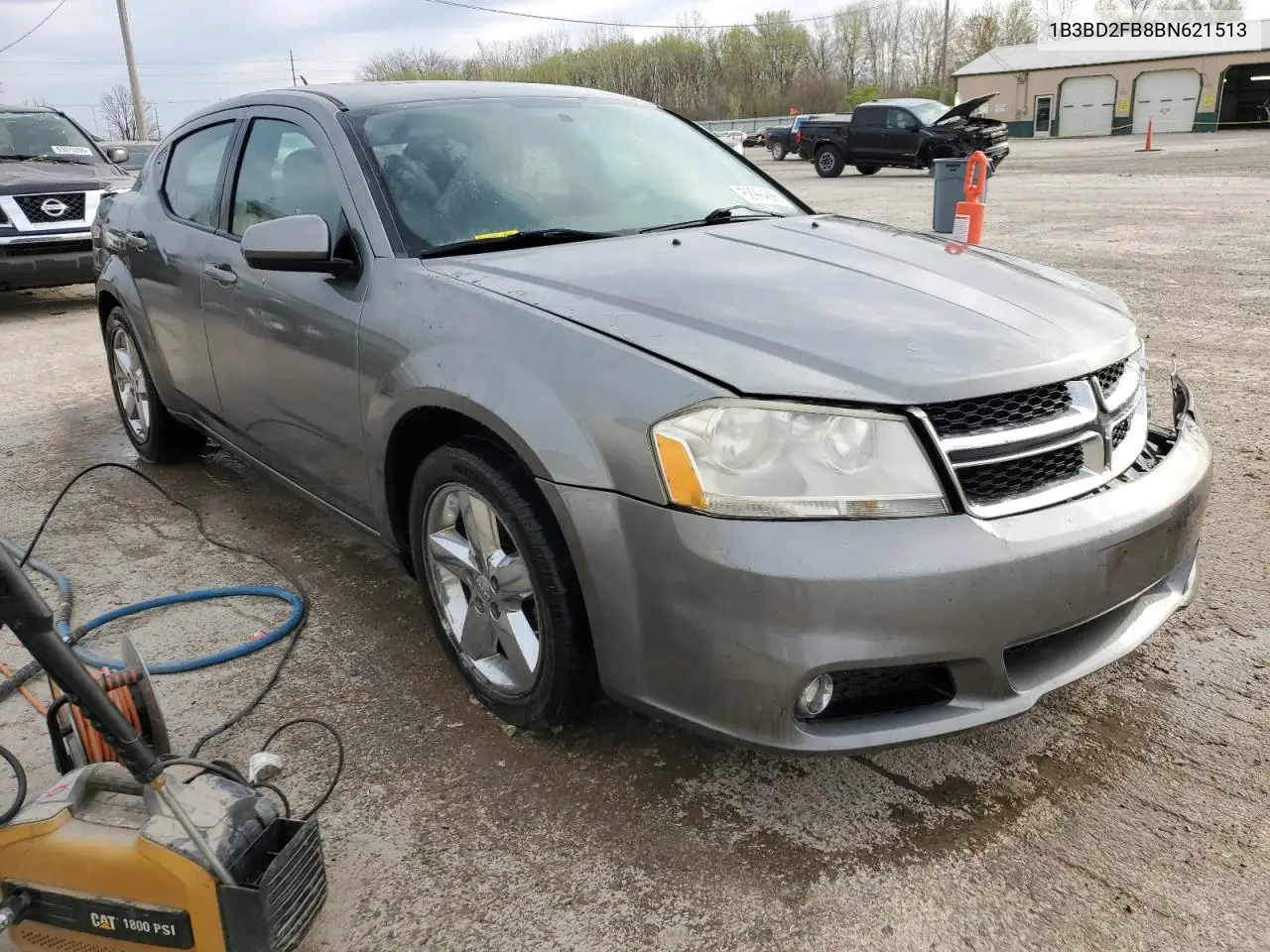 2011 Dodge Avenger Lux VIN: 1B3BD2FB8BN621513 Lot: 52994565