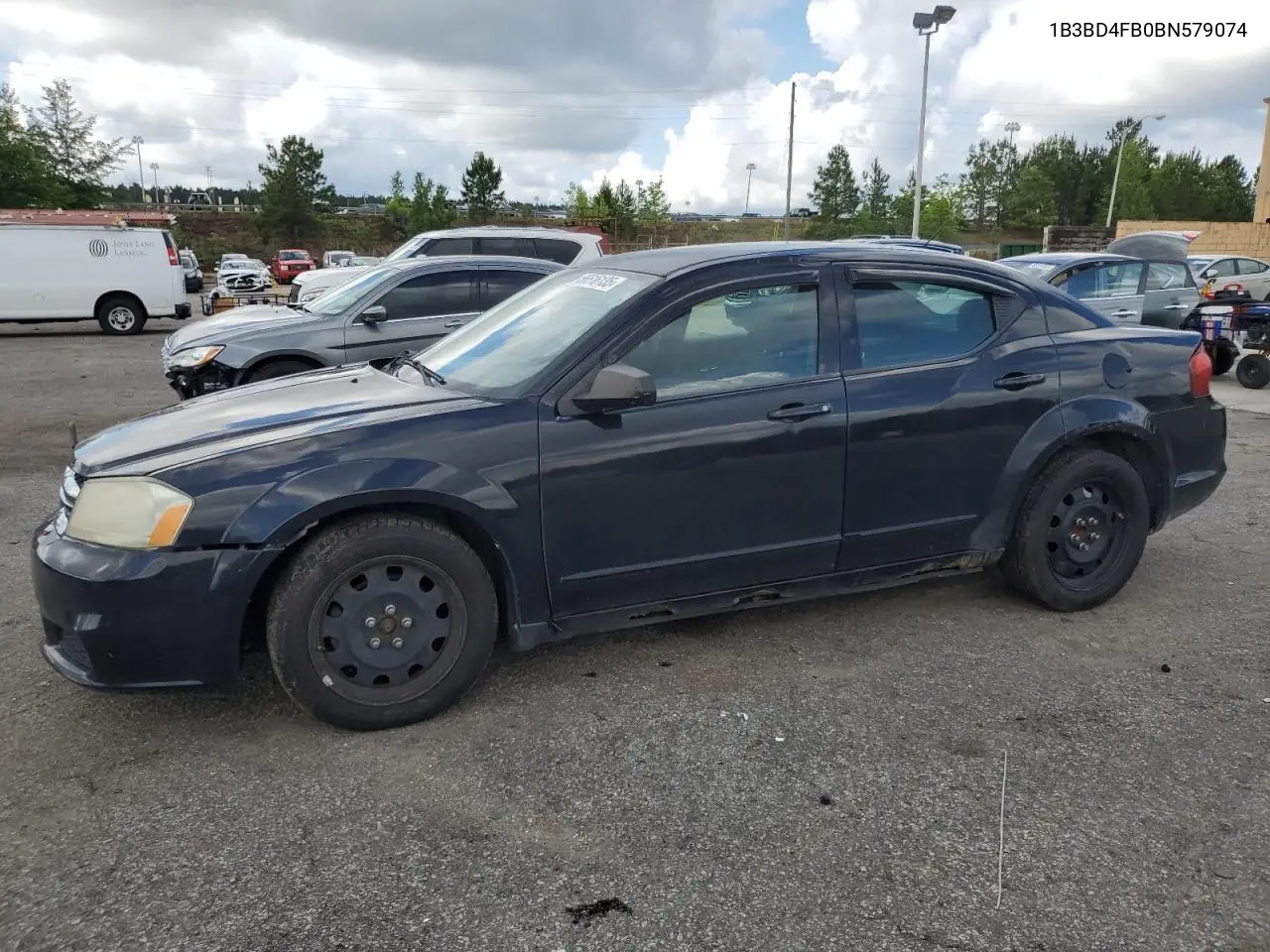 2011 Dodge Avenger Express VIN: 1B3BD4FB0BN579074 Lot: 56516135