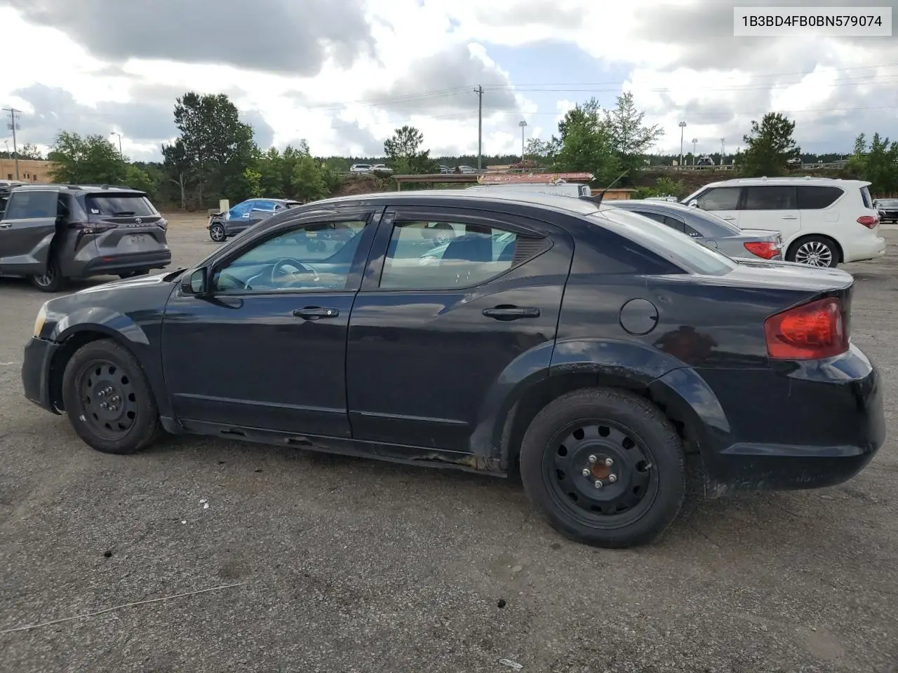 2011 Dodge Avenger Express VIN: 1B3BD4FB0BN579074 Lot: 56516135
