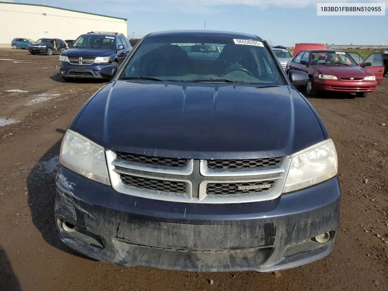 2011 Dodge Avenger Mainstreet VIN: 1B3BD1FB8BN510955 Lot: 56558205
