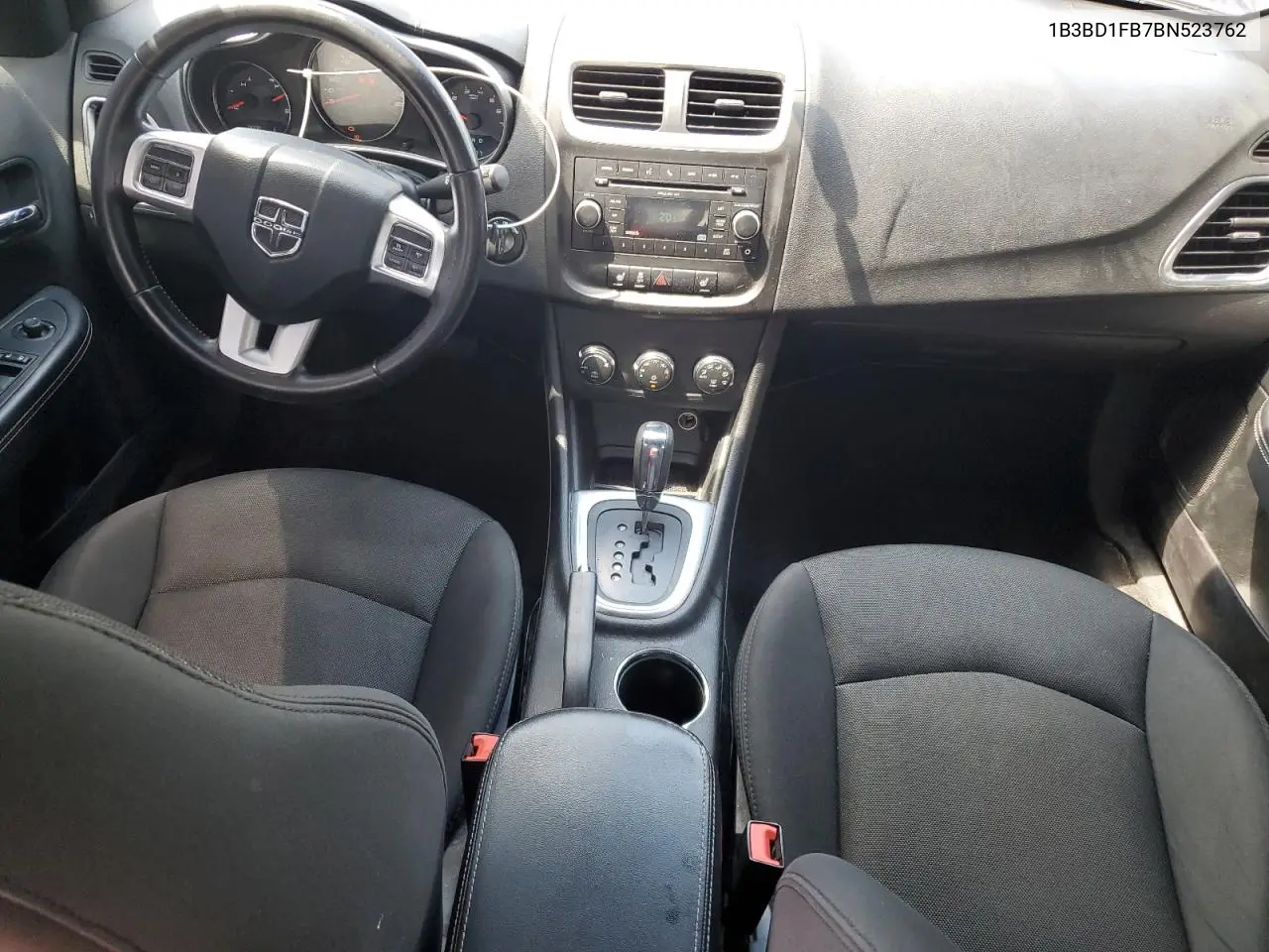 2011 Dodge Avenger Mainstreet VIN: 1B3BD1FB7BN523762 Lot: 62991615