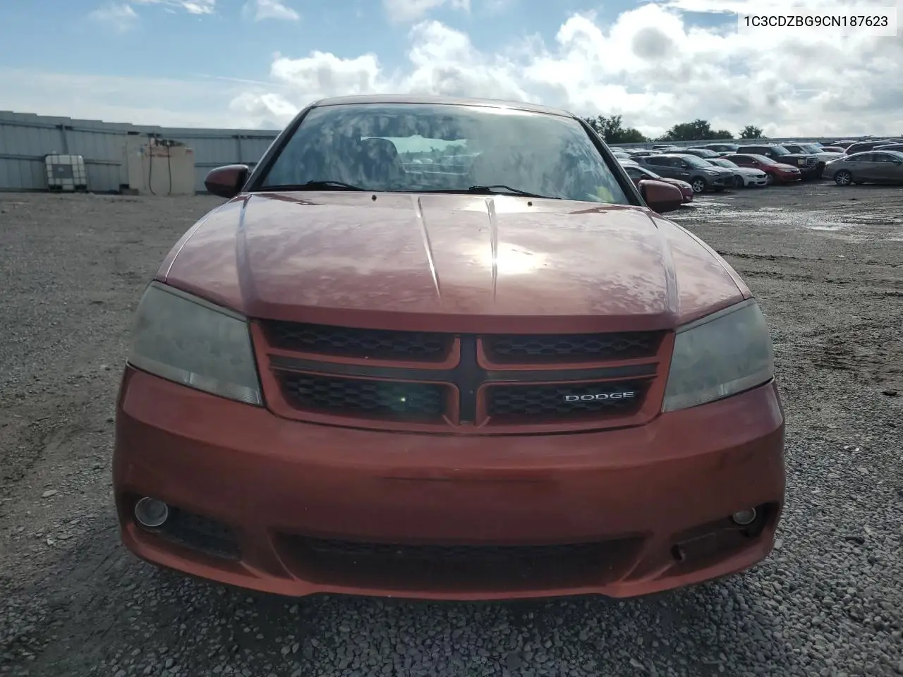 2012 Dodge Avenger R/T VIN: 1C3CDZBG9CN187623 Lot: 56198225