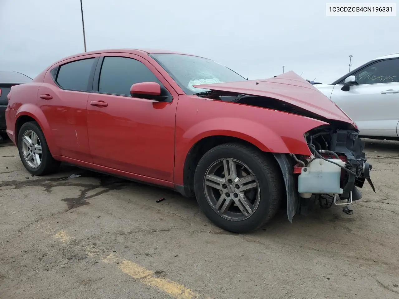 2012 Dodge Avenger Sxt VIN: 1C3CDZCB4CN196331 Lot: 56839165