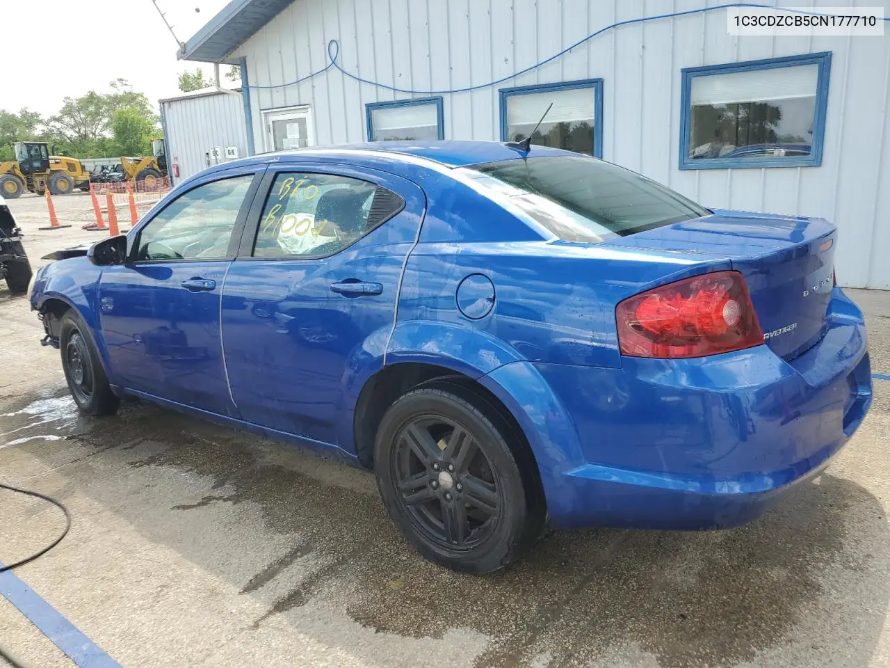 2012 Dodge Avenger Sxt VIN: 1C3CDZCB5CN177710 Lot: 60703945