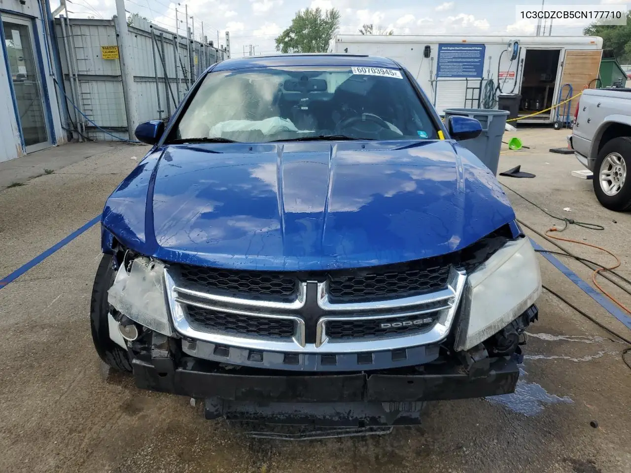 2012 Dodge Avenger Sxt VIN: 1C3CDZCB5CN177710 Lot: 60703945