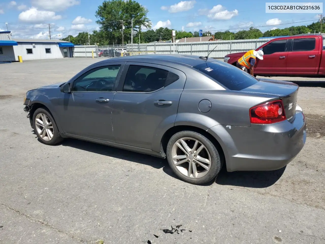 2012 Dodge Avenger Se VIN: 1C3CDZAB1CN231636 Lot: 61724845