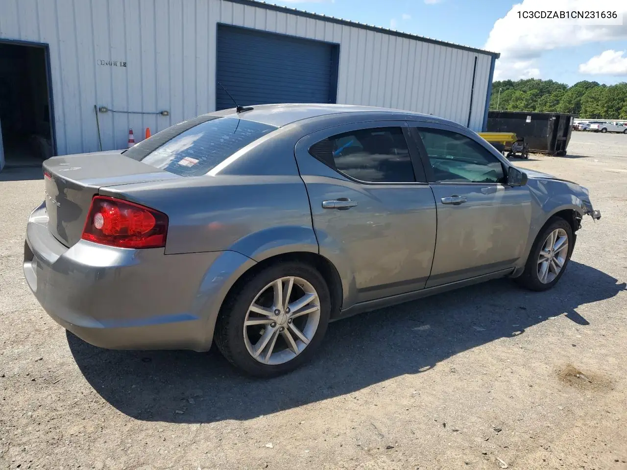 2012 Dodge Avenger Se VIN: 1C3CDZAB1CN231636 Lot: 61724845