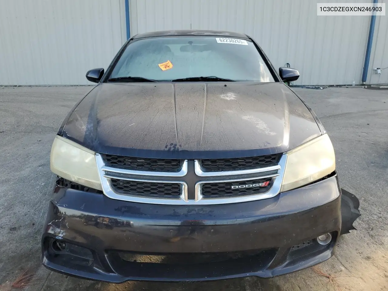 2012 Dodge Avenger Sxt VIN: 1C3CDZEGXCN246903 Lot: 62230265