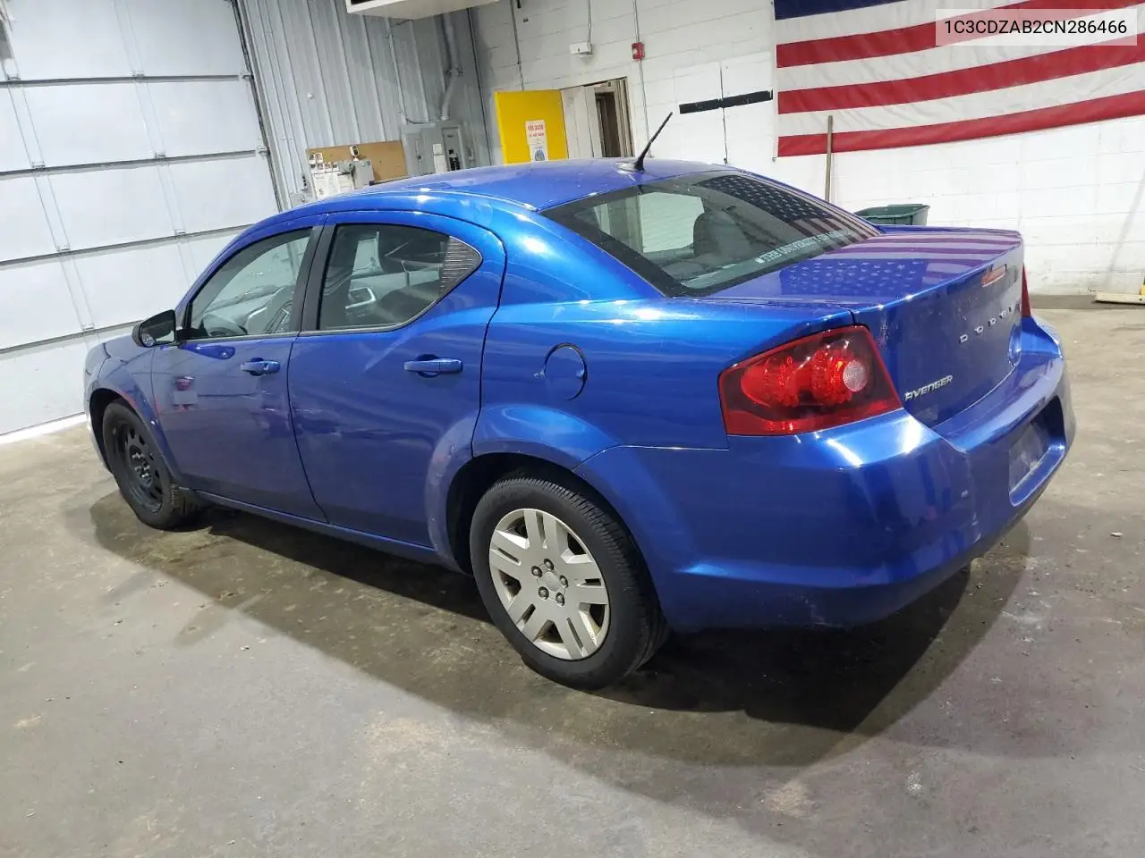 2012 Dodge Avenger Se VIN: 1C3CDZAB2CN286466 Lot: 62390835