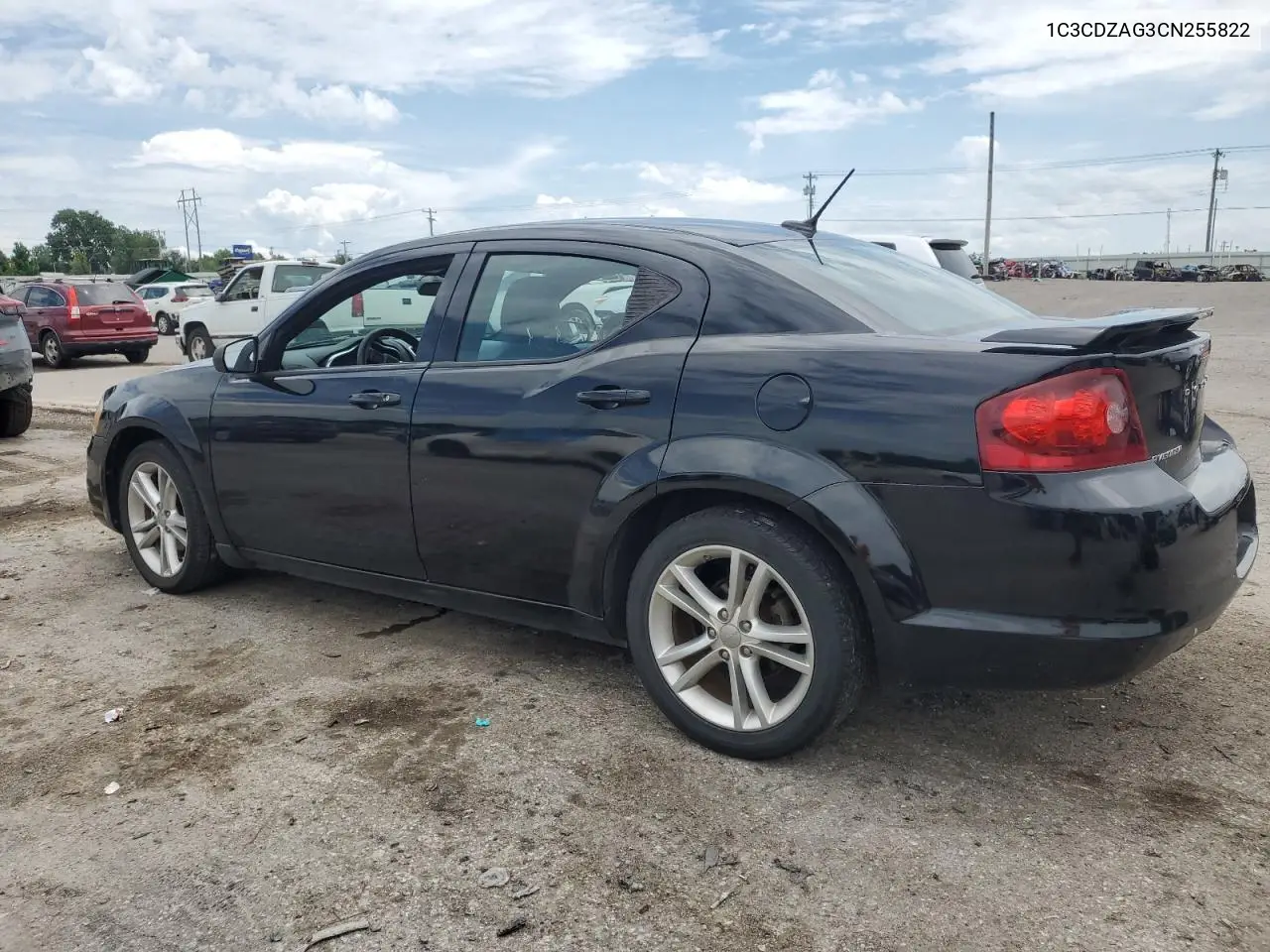 2012 Dodge Avenger Se VIN: 1C3CDZAG3CN255822 Lot: 62413095