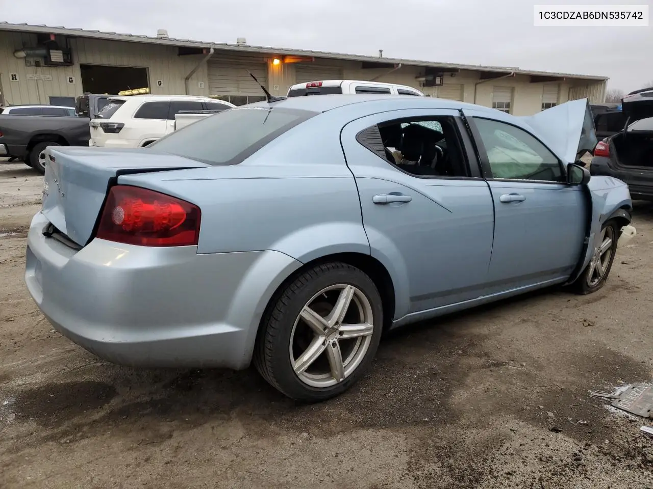 2013 Dodge Avenger Se VIN: 1C3CDZAB6DN535742 Lot: 53044455