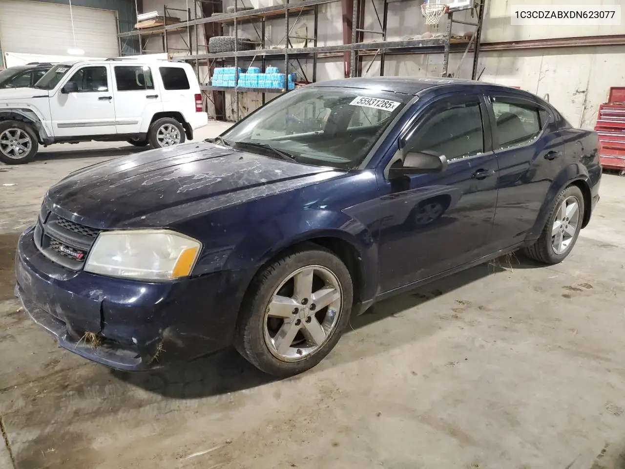 2013 Dodge Avenger Se VIN: 1C3CDZABXDN623077 Lot: 55931285