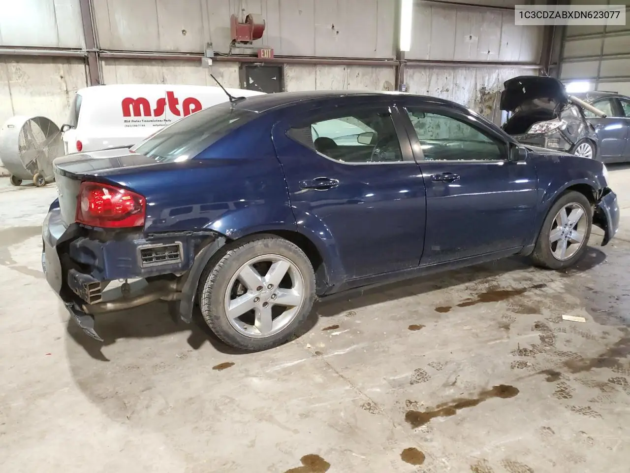 2013 Dodge Avenger Se VIN: 1C3CDZABXDN623077 Lot: 55931285