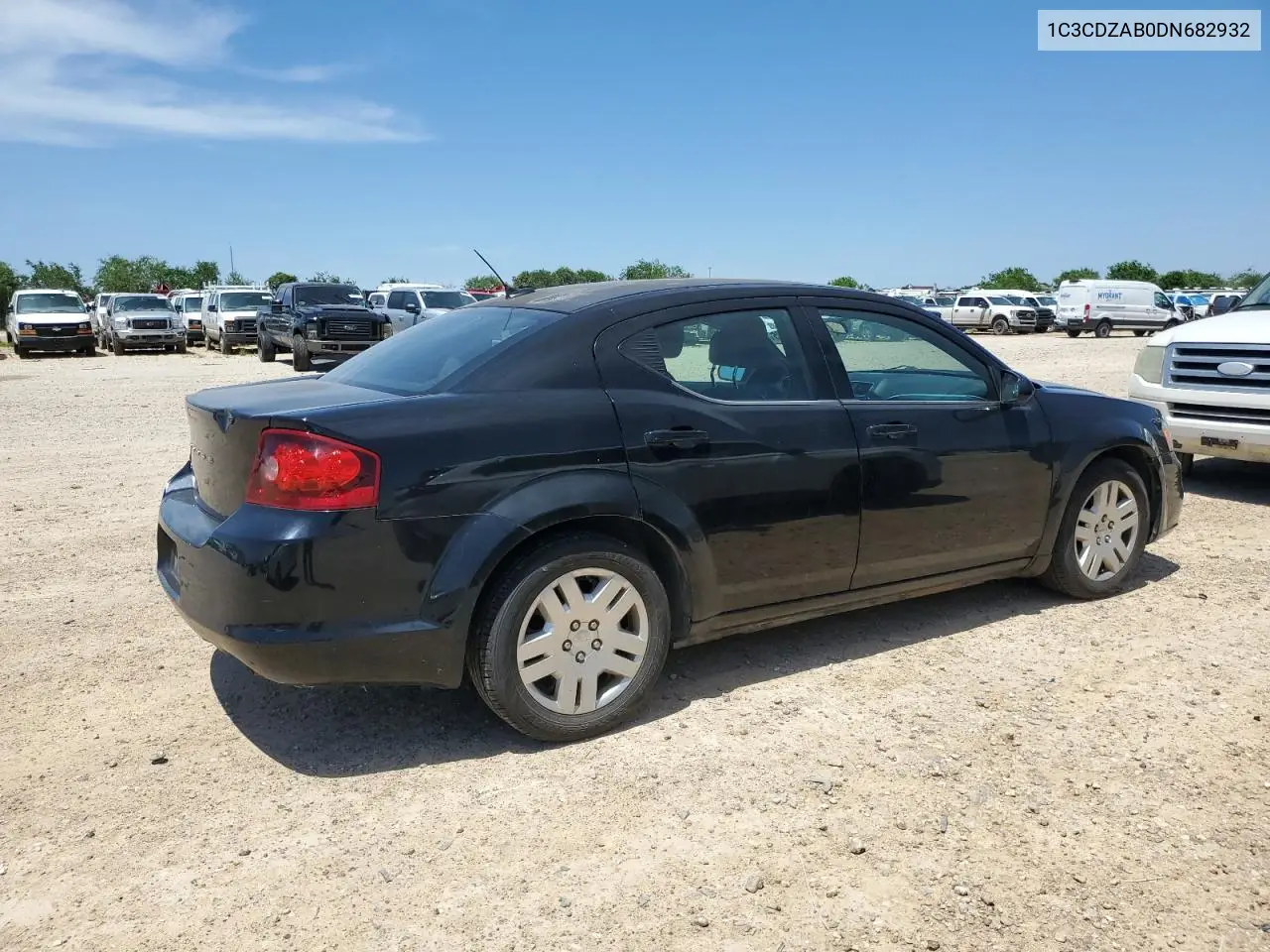 2013 Dodge Avenger Se VIN: 1C3CDZAB0DN682932 Lot: 55995405