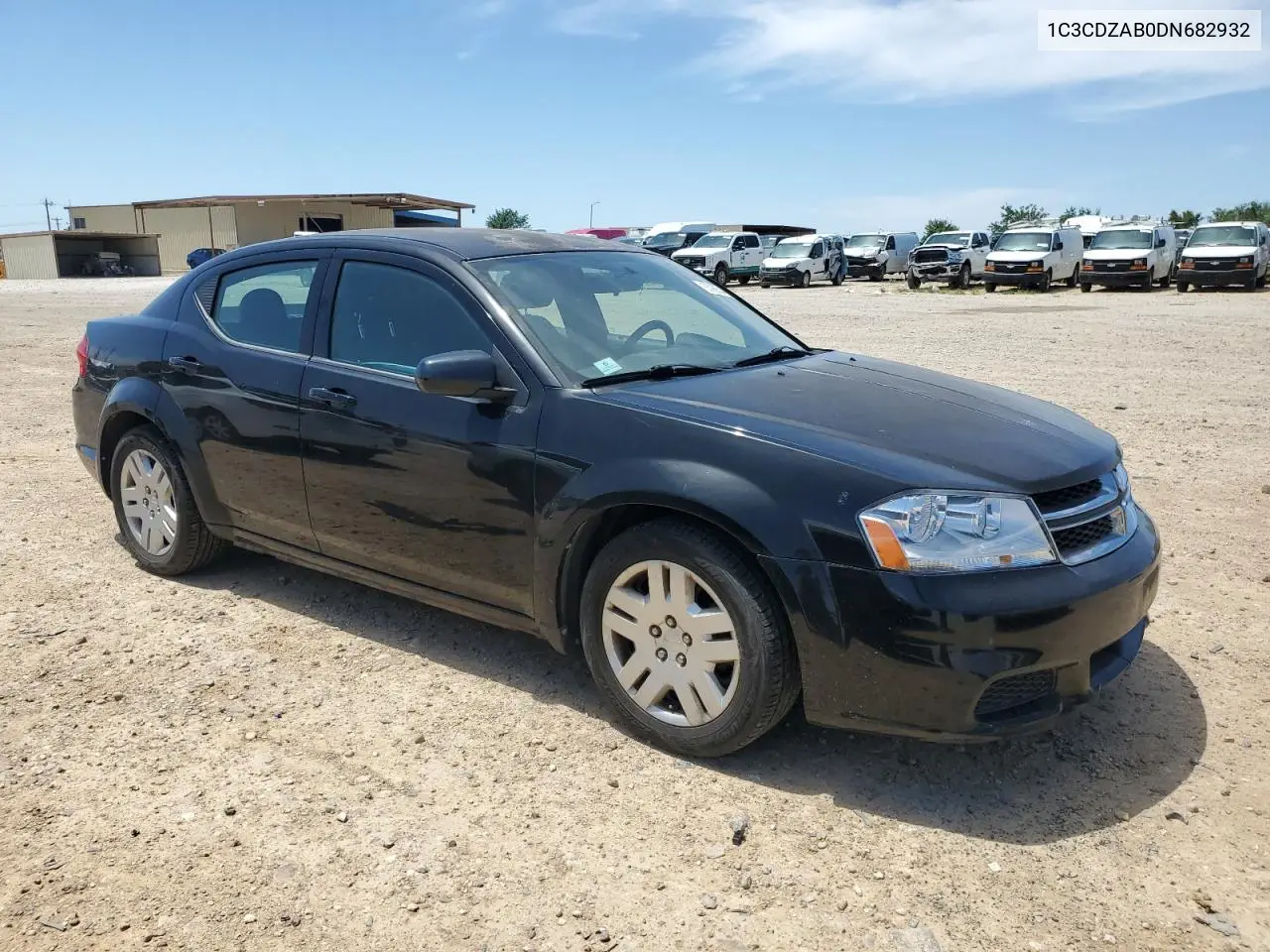 2013 Dodge Avenger Se VIN: 1C3CDZAB0DN682932 Lot: 55995405