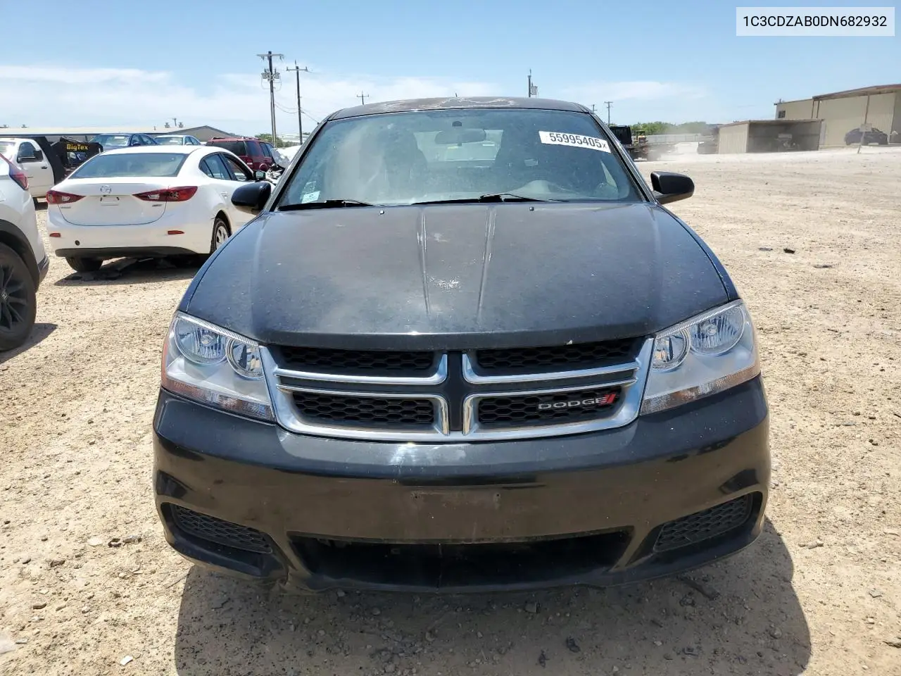 2013 Dodge Avenger Se VIN: 1C3CDZAB0DN682932 Lot: 55995405