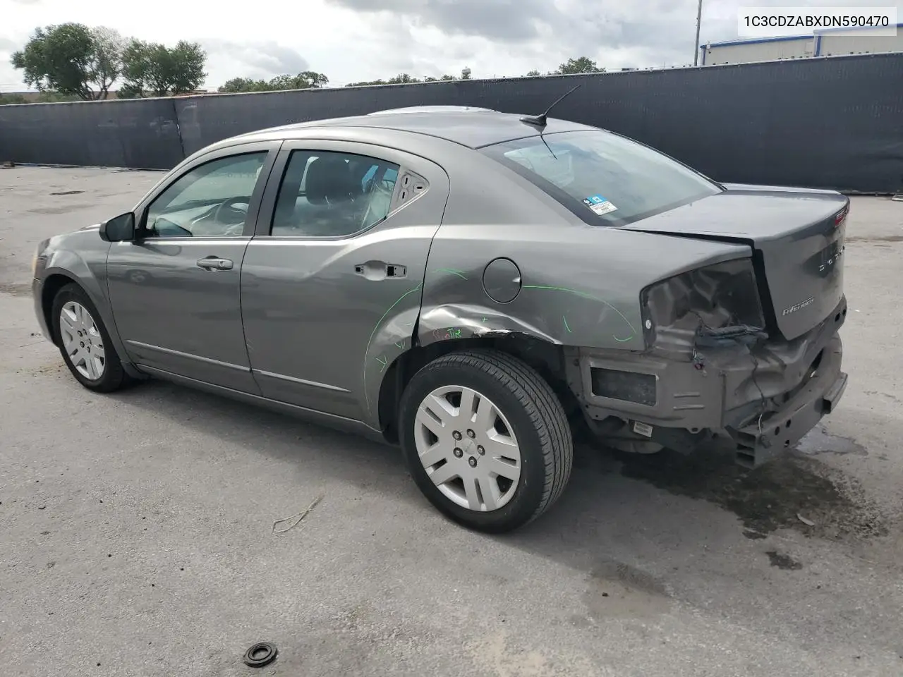 2013 Dodge Avenger Se VIN: 1C3CDZABXDN590470 Lot: 56274945