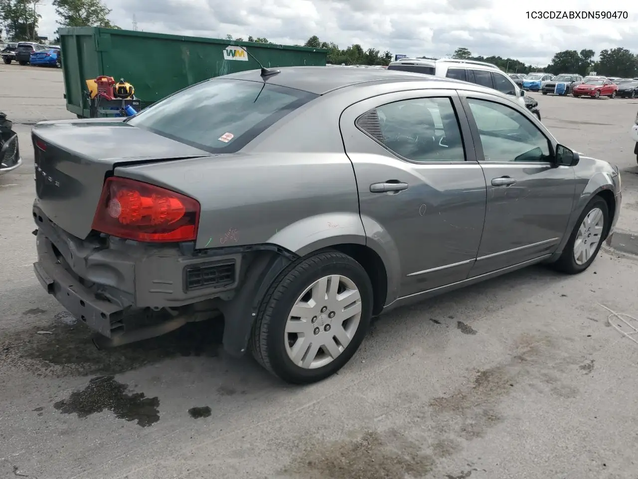 2013 Dodge Avenger Se VIN: 1C3CDZABXDN590470 Lot: 56274945