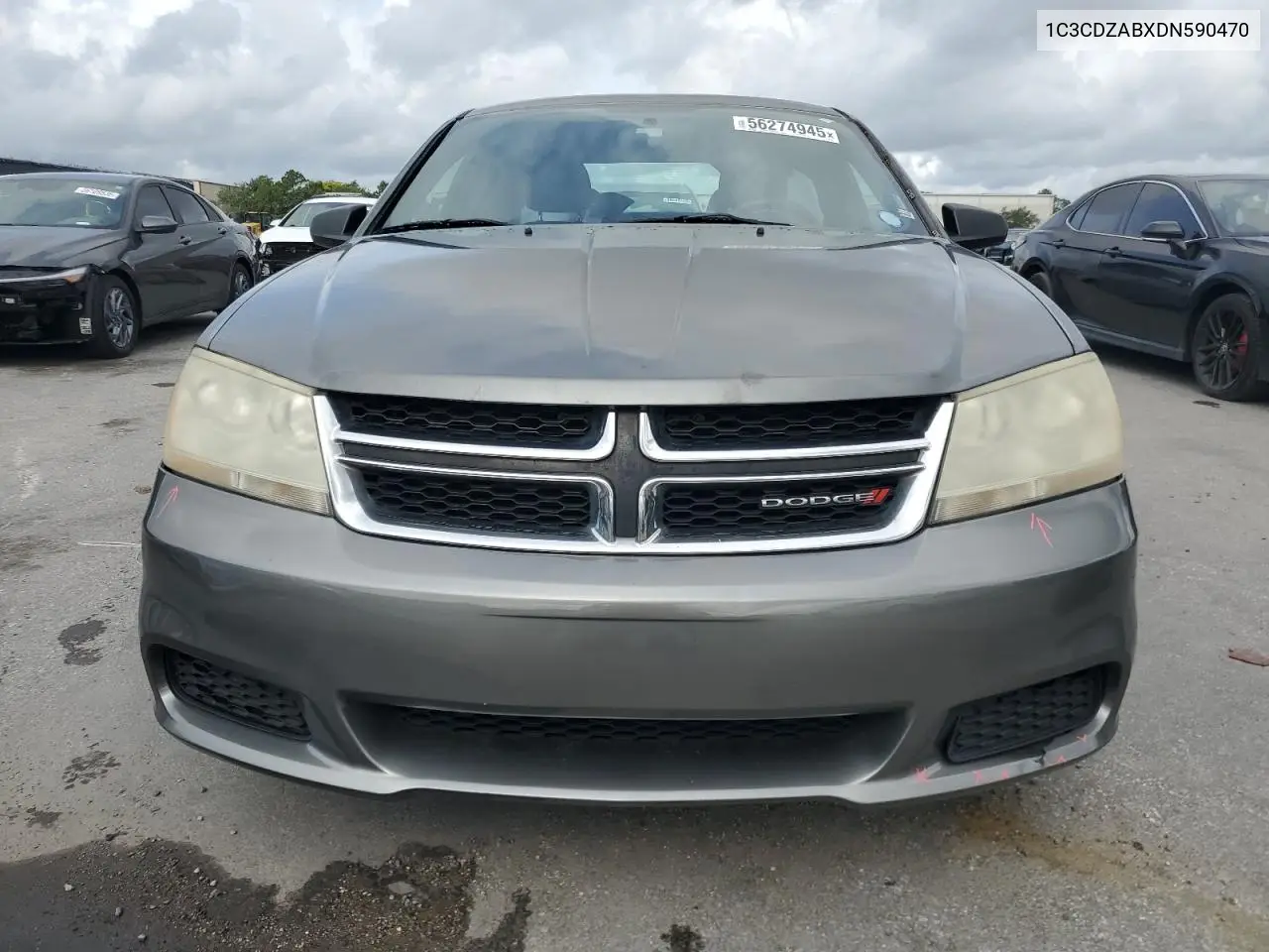2013 Dodge Avenger Se VIN: 1C3CDZABXDN590470 Lot: 56274945