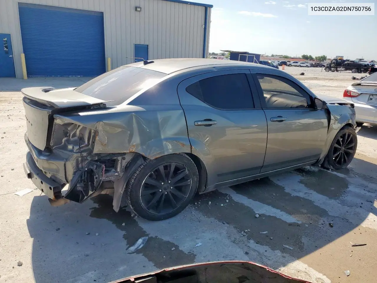 2013 Dodge Avenger Se VIN: 1C3CDZAG2DN750756 Lot: 56560345