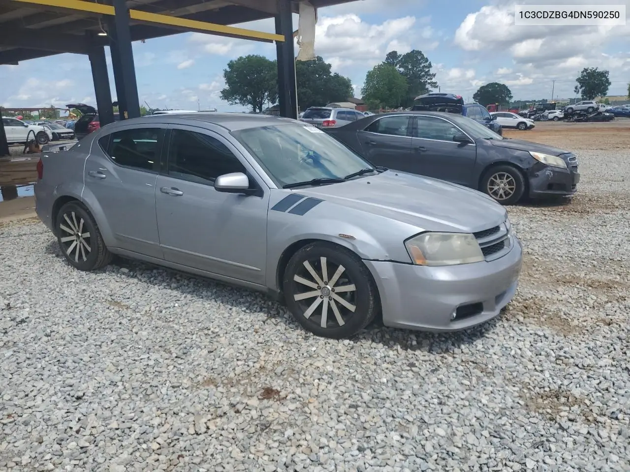 2013 Dodge Avenger R/T VIN: 1C3CDZBG4DN590250 Lot: 56602185