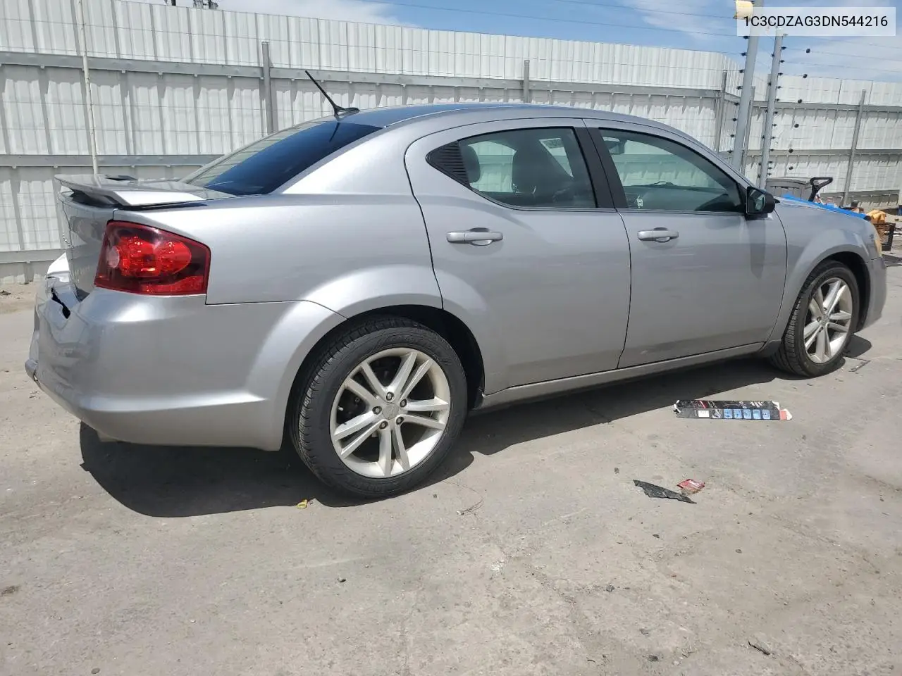 2013 Dodge Avenger Se VIN: 1C3CDZAG3DN544216 Lot: 56668935