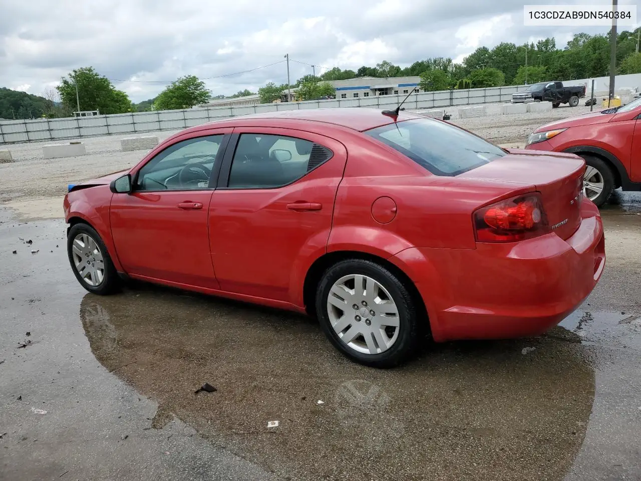 2013 Dodge Avenger Se VIN: 1C3CDZAB9DN540384 Lot: 56700075