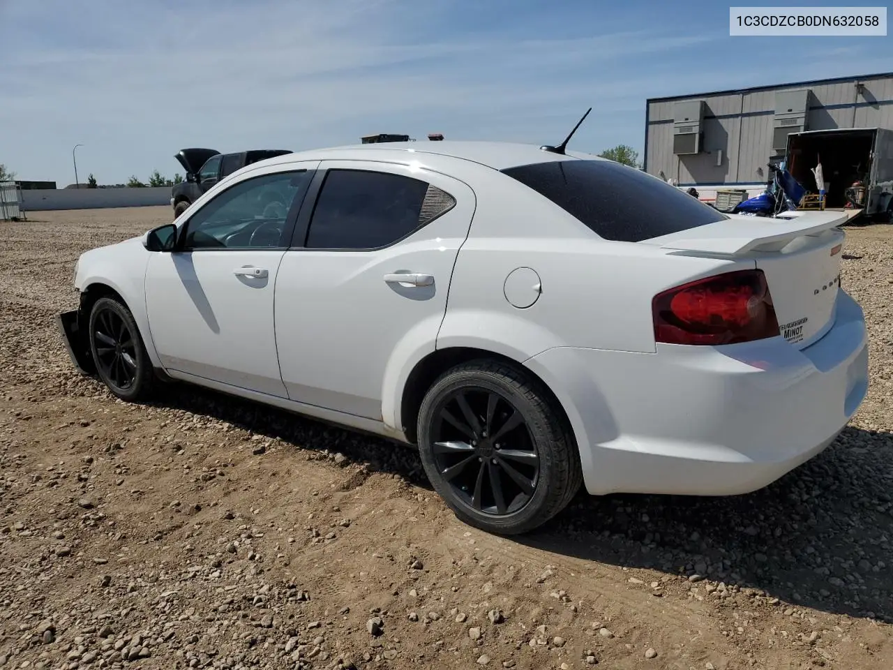 2013 Dodge Avenger Sxt VIN: 1C3CDZCB0DN632058 Lot: 56796065