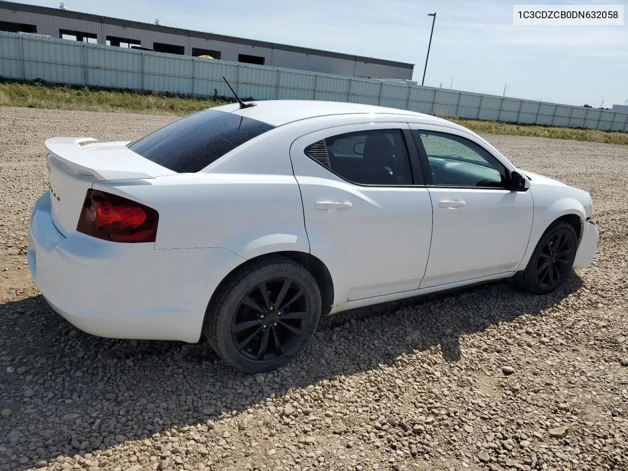 2013 Dodge Avenger Sxt VIN: 1C3CDZCB0DN632058 Lot: 56796065