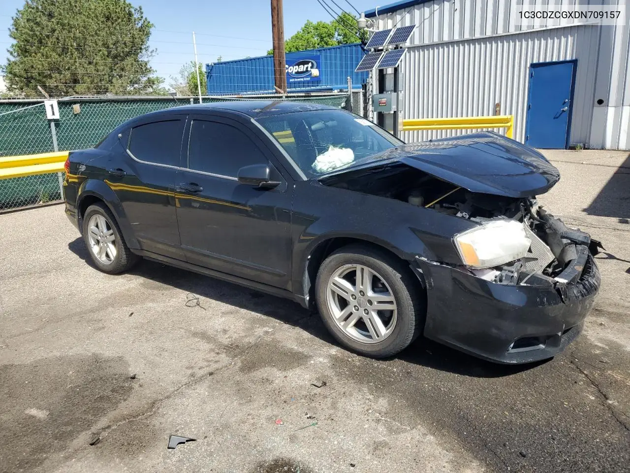 2013 Dodge Avenger Sxt VIN: 1C3CDZCGXDN709157 Lot: 56913975