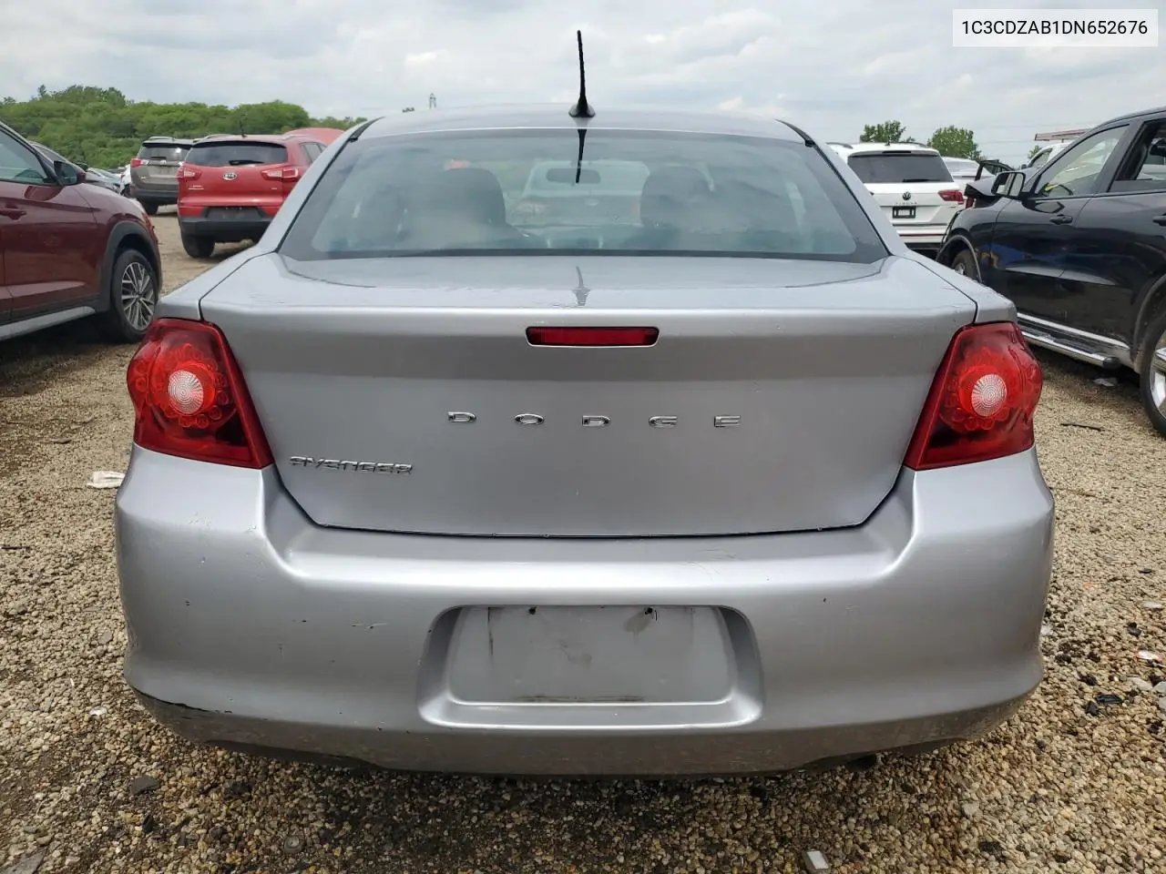 2013 Dodge Avenger Se VIN: 1C3CDZAB1DN652676 Lot: 58506685