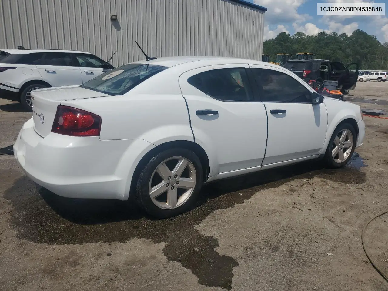 2013 Dodge Avenger Se VIN: 1C3CDZAB0DN535848 Lot: 61180365