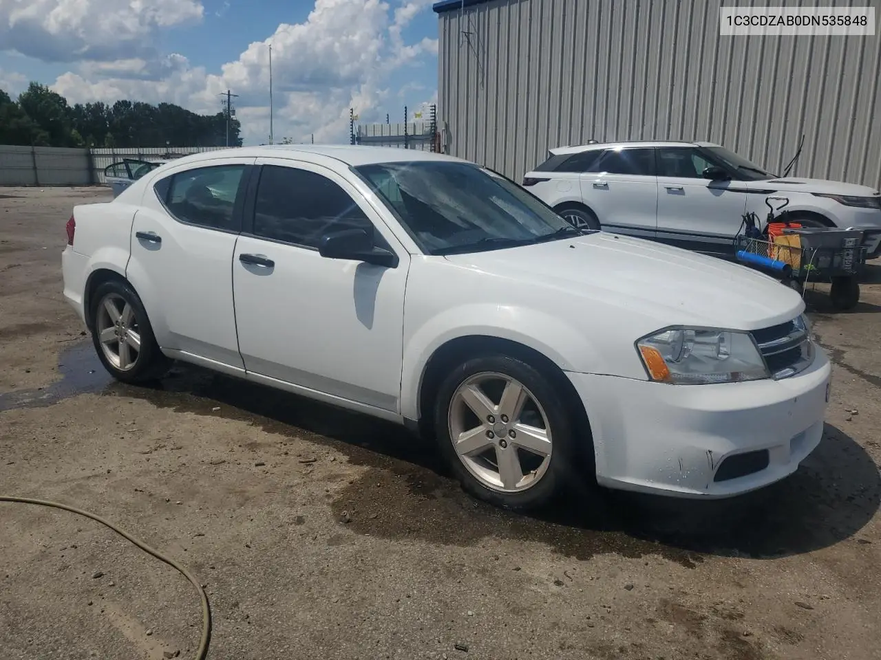2013 Dodge Avenger Se VIN: 1C3CDZAB0DN535848 Lot: 61180365