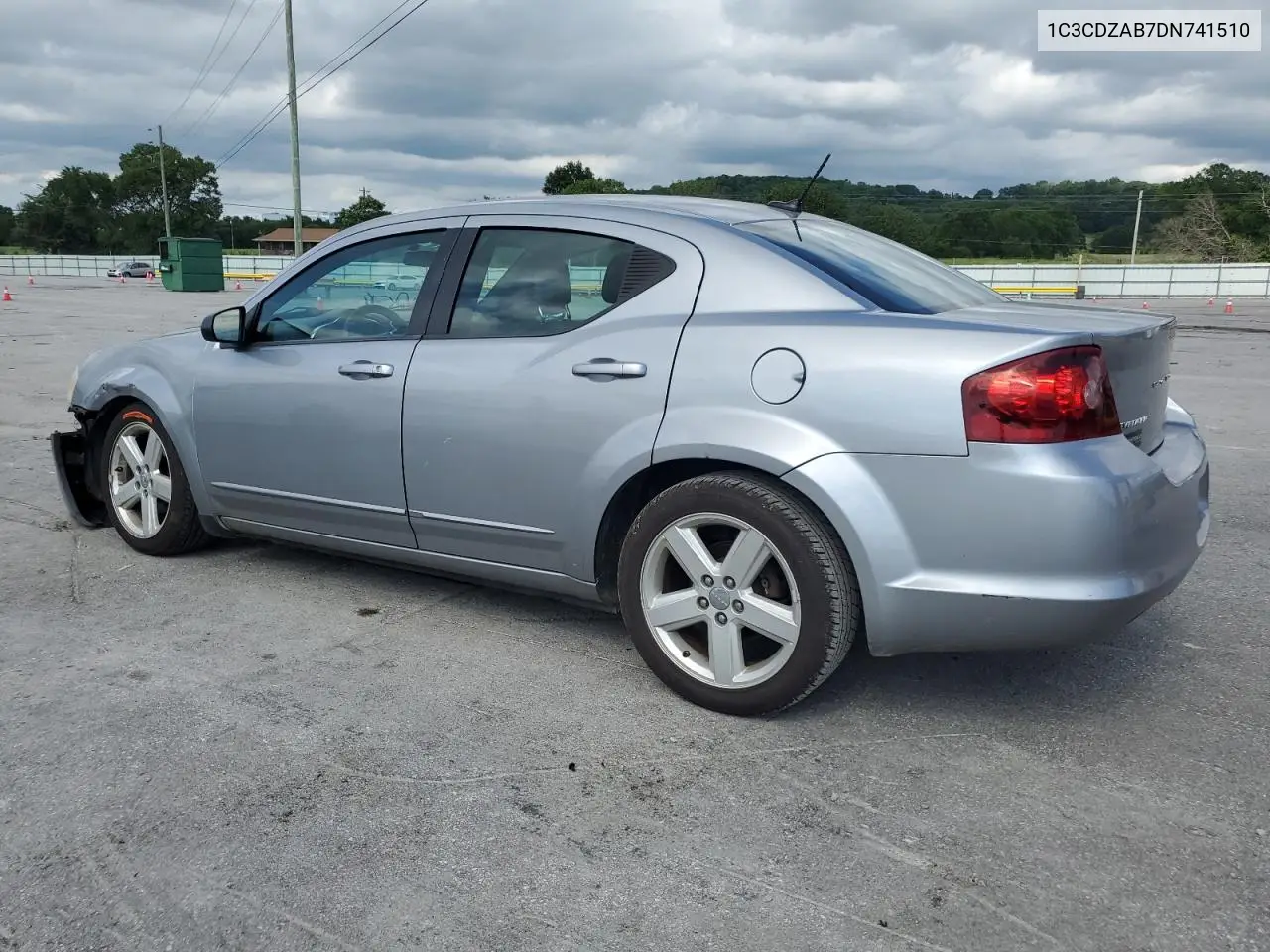 2013 Dodge Avenger Se VIN: 1C3CDZAB7DN741510 Lot: 61473545