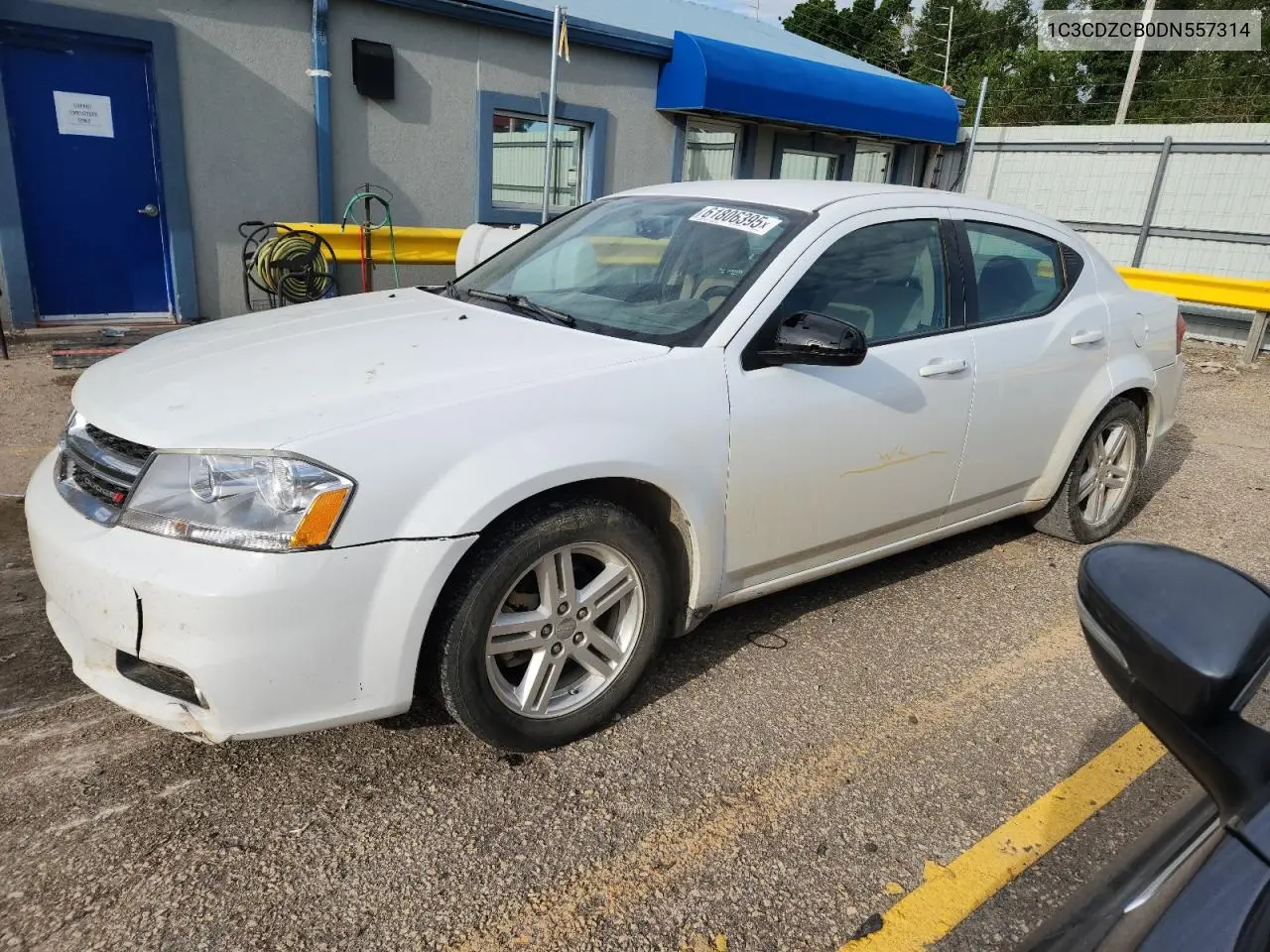 2013 Dodge Avenger Sxt VIN: 1C3CDZCB0DN557314 Lot: 61806395