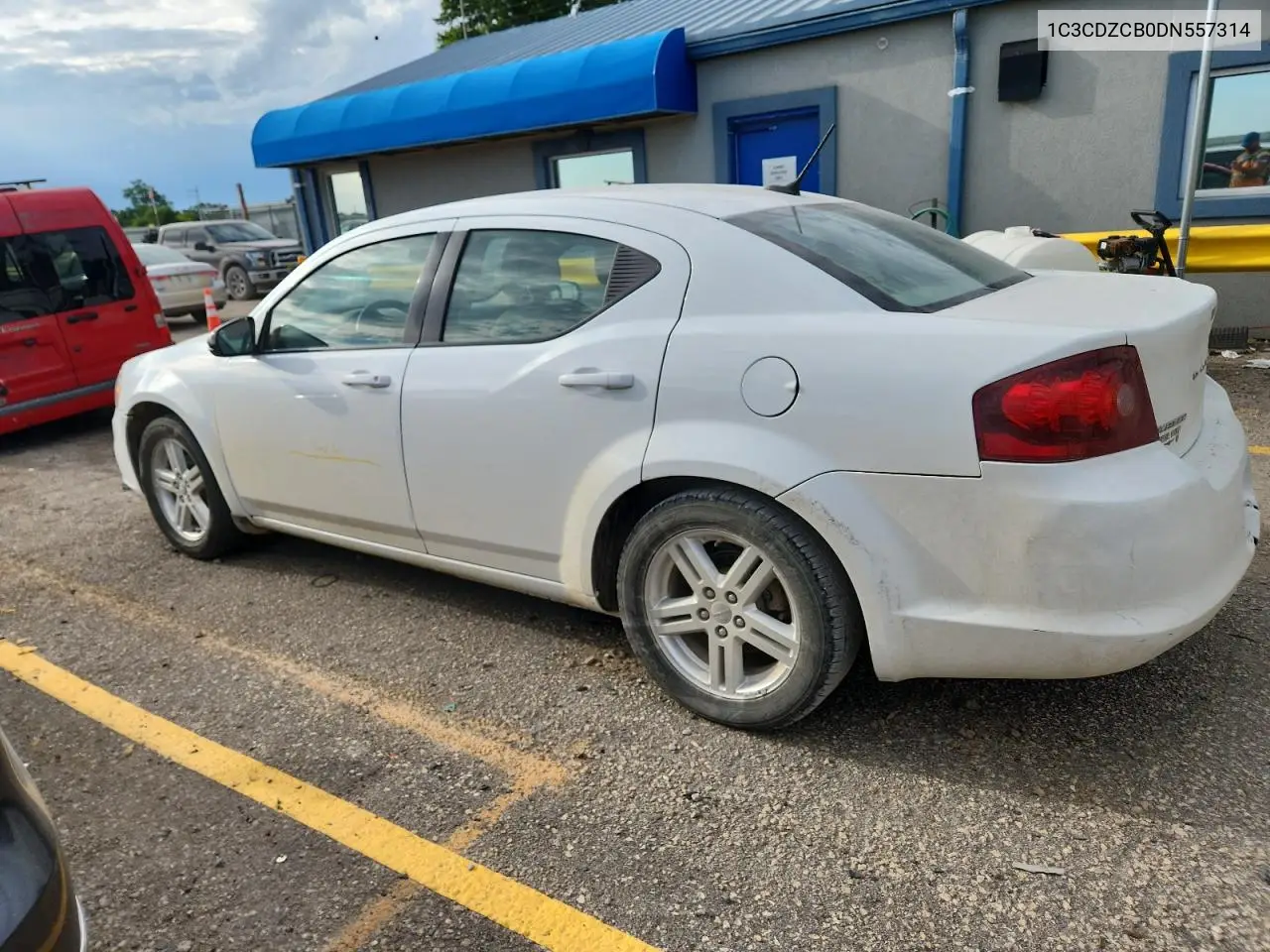 2013 Dodge Avenger Sxt VIN: 1C3CDZCB0DN557314 Lot: 61806395
