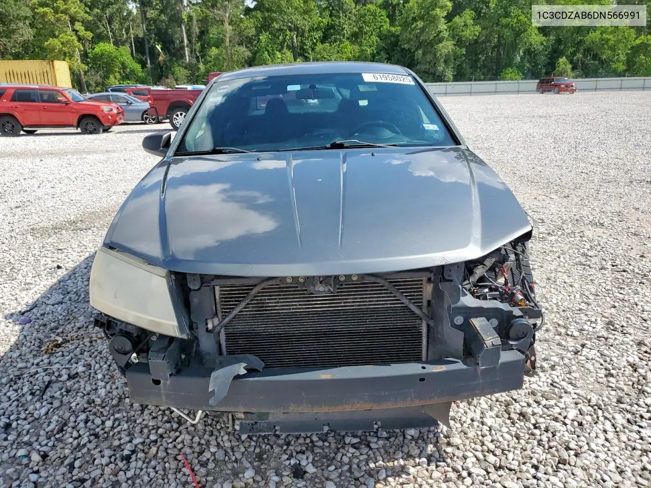 2013 Dodge Avenger Se VIN: 1C3CDZAB6DN566991 Lot: 61958025