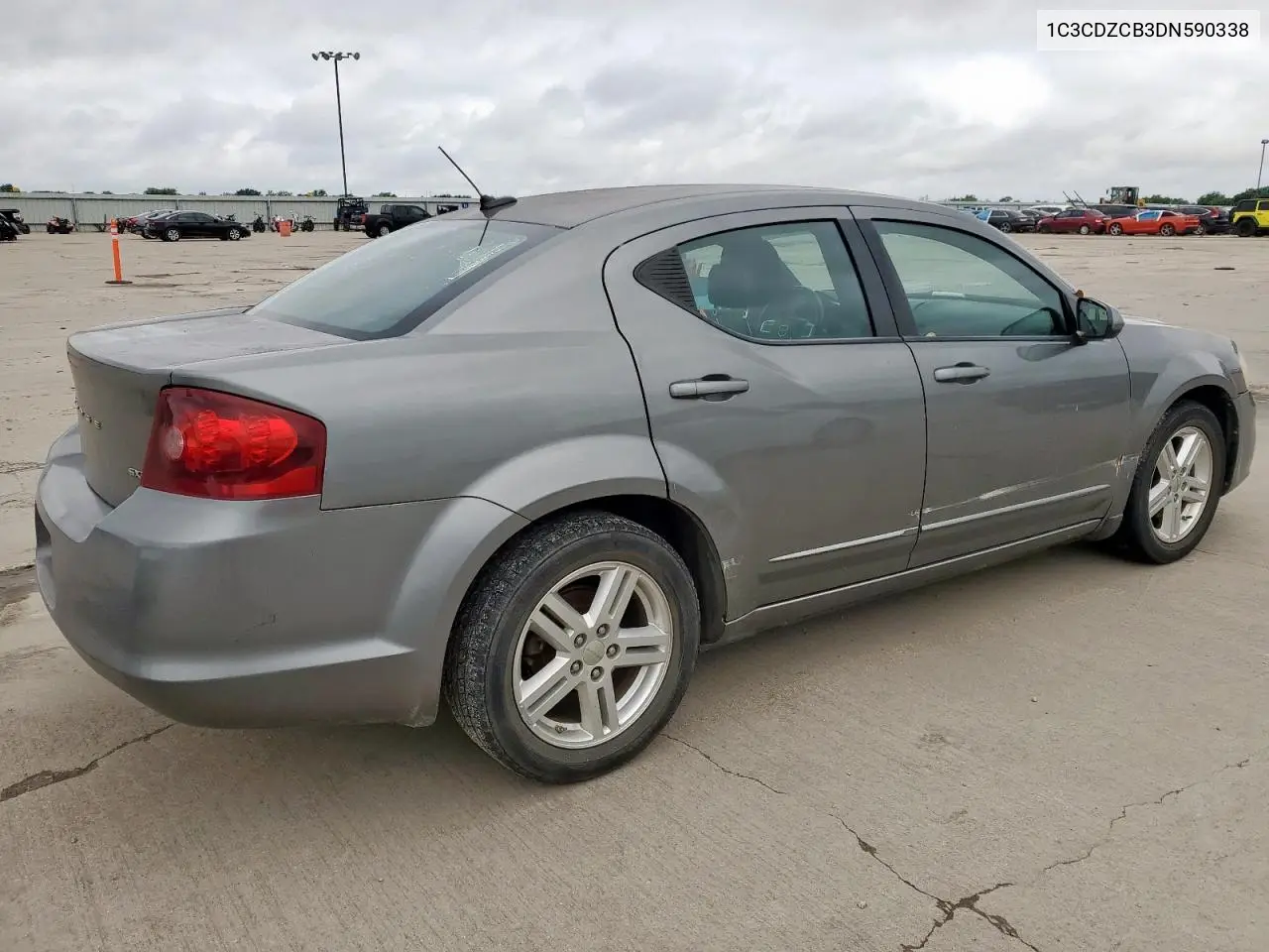 2013 Dodge Avenger Sxt VIN: 1C3CDZCB3DN590338 Lot: 62172805