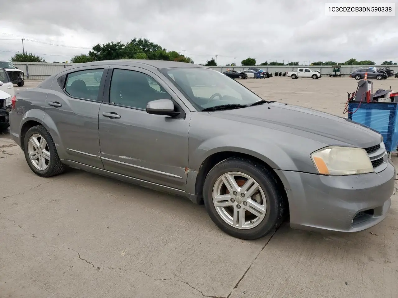 2013 Dodge Avenger Sxt VIN: 1C3CDZCB3DN590338 Lot: 62172805
