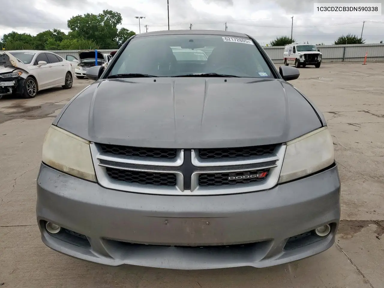 2013 Dodge Avenger Sxt VIN: 1C3CDZCB3DN590338 Lot: 62172805