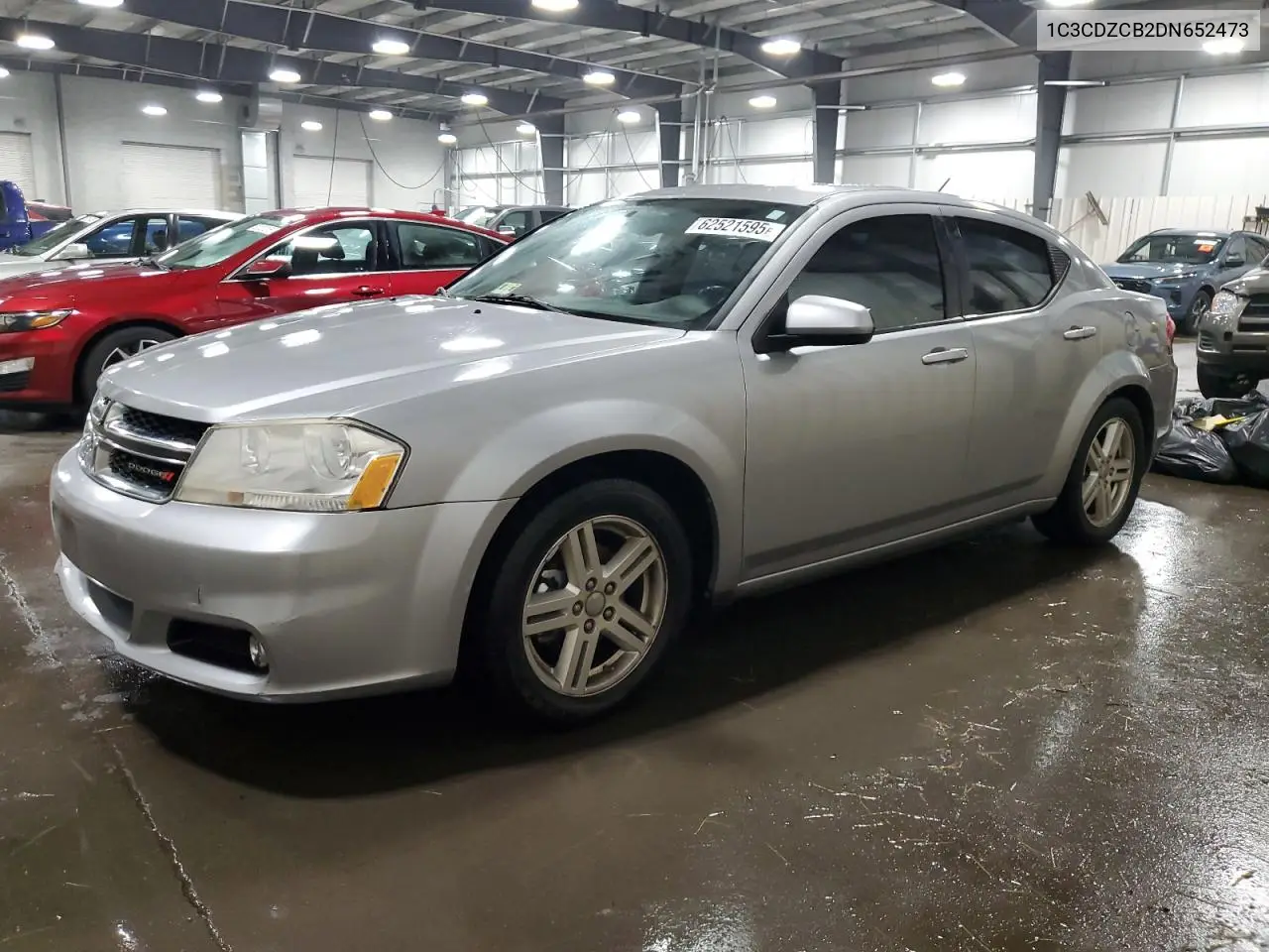 2013 Dodge Avenger Sxt VIN: 1C3CDZCB2DN652473 Lot: 62521595