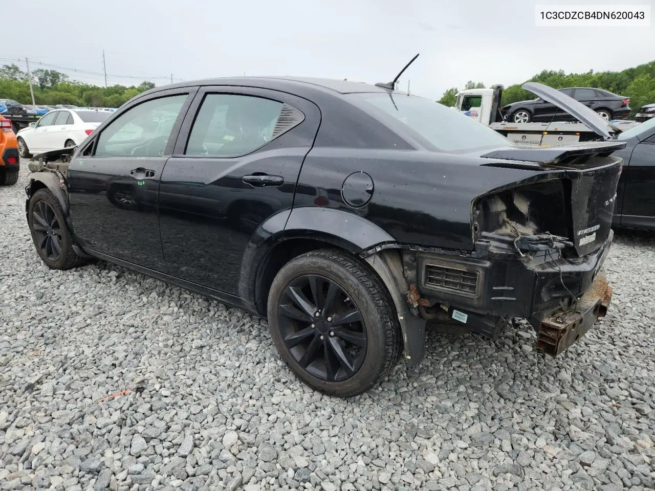 2013 Dodge Avenger Sxt VIN: 1C3CDZCB4DN620043 Lot: 62539395