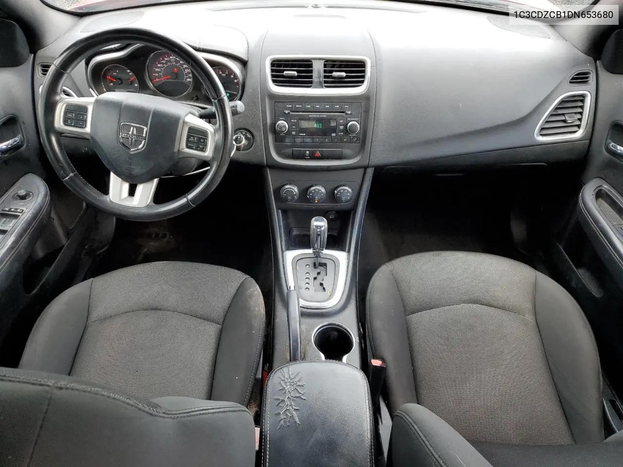 2013 Dodge Avenger Sxt VIN: 1C3CDZCB1DN653680 Lot: 62927615