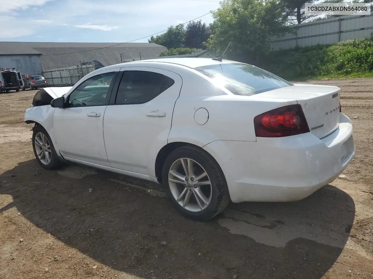 2013 Dodge Avenger Se VIN: 1C3CDZABXDN564080 Lot: 62982235