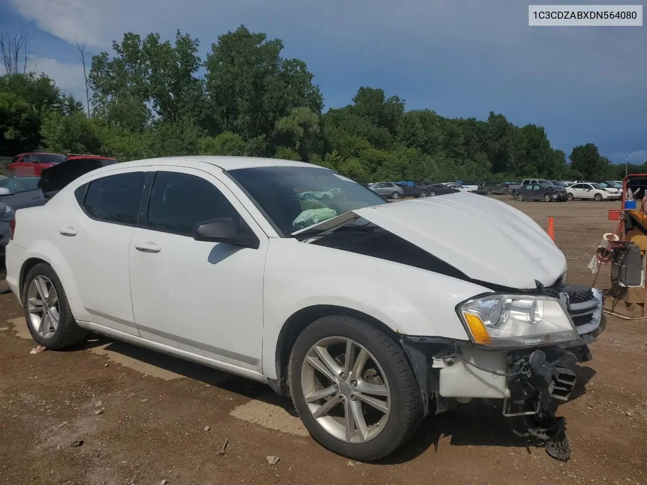 2013 Dodge Avenger Se VIN: 1C3CDZABXDN564080 Lot: 62982235