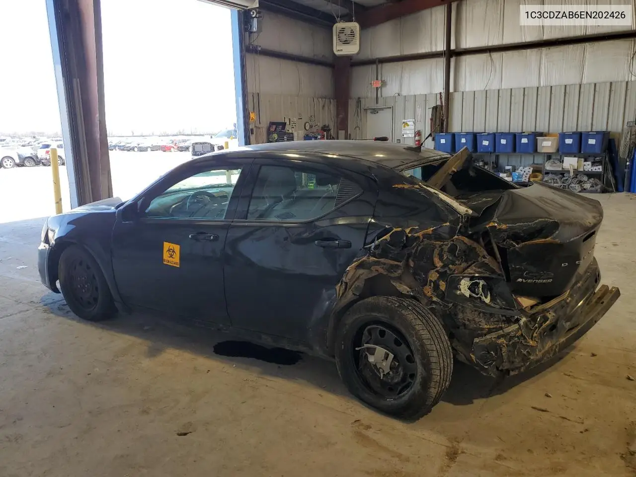 2014 Dodge Avenger Se VIN: 1C3CDZAB6EN202426 Lot: 41894415