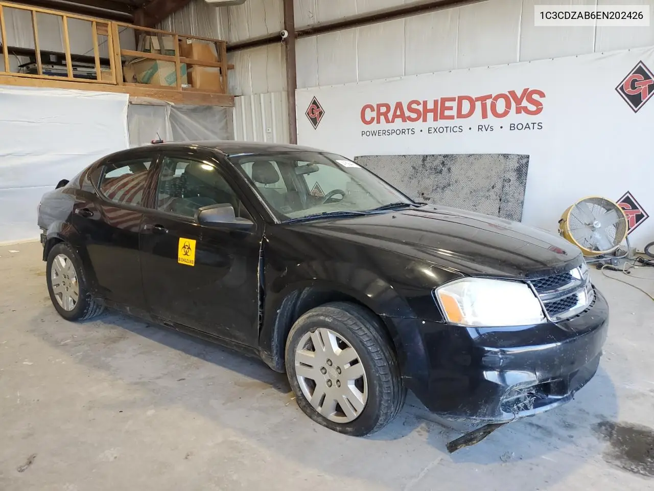 2014 Dodge Avenger Se VIN: 1C3CDZAB6EN202426 Lot: 41894415