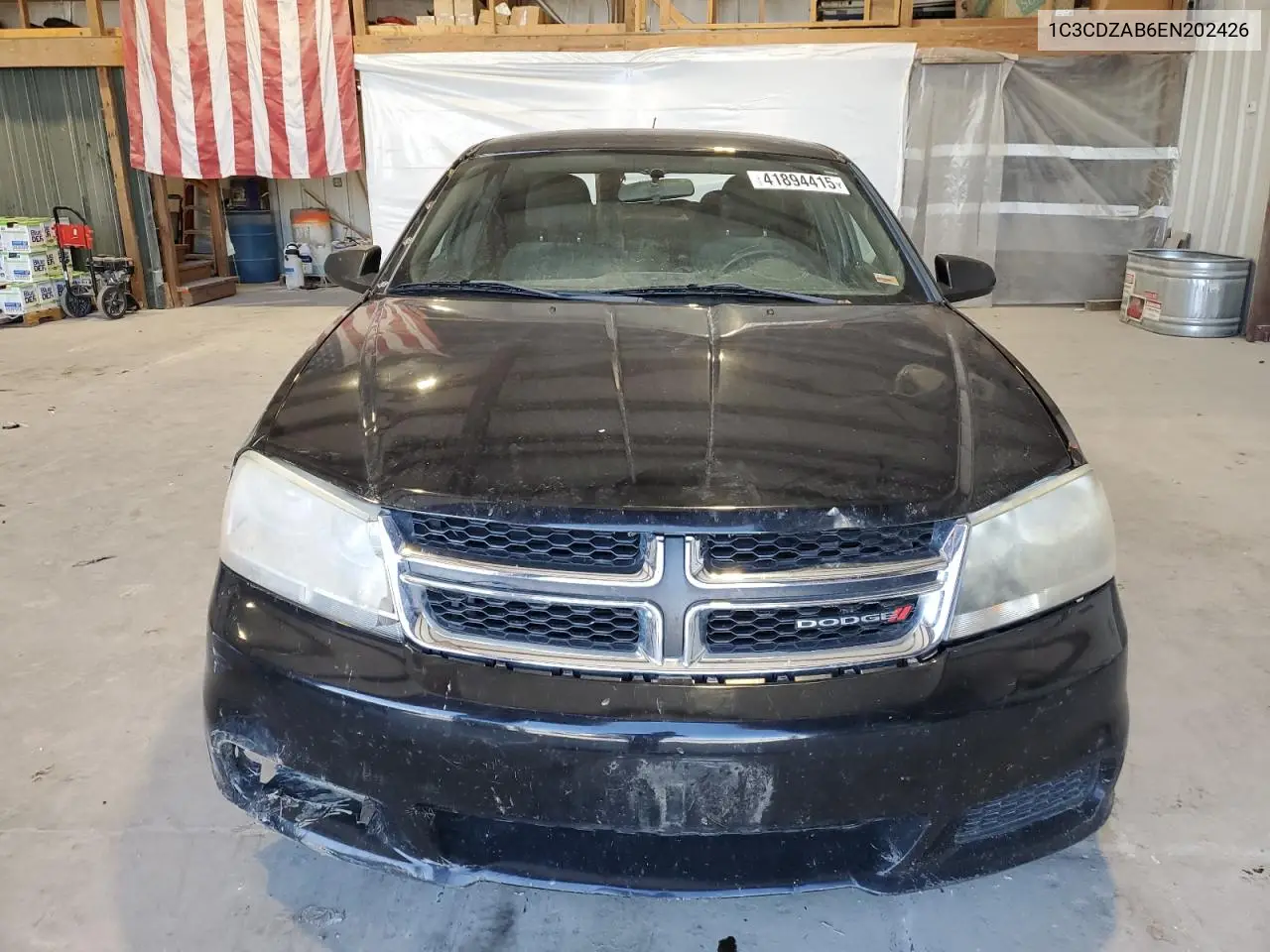 2014 Dodge Avenger Se VIN: 1C3CDZAB6EN202426 Lot: 41894415
